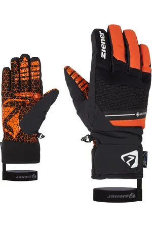 Ziener Skihandschuhe GRANIT GTX AW glove ski alpine orange pumpkin - Verkäufer: Alpensportler