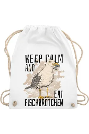 Youth Designz Turnbeutel "Fischbroetchen" Baumwoll Turnbeutel, mit trendigem Motiv - Verkäufer: EmDa Trading GmbH