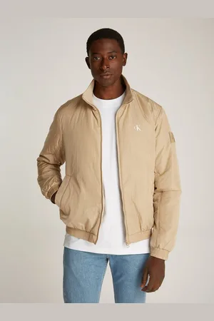 Calvin Klein Blouson PADDED HARRINGTON mit Logoprägung