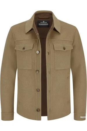 Milestone Wolljacke MSBorgo mit aufgesetzten Brusttaschen und Knopfleiste - Verkäufer: LOGWOOD-STORE