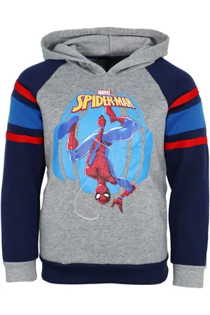 Marvel Kapuzenpullover Spiderman Kinder Jungen Hoodie Pulli Gr. 92 bis 128 - Verkäufer: WS-Trend