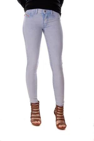 Diesel Jeansjeggings Livier-Ankle 0672M Damen Jeans Hose Slim Jeggings - Verkäufer: fashion4smile