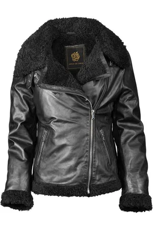 Apple of Eden Lederjacke AOE-144 (1-St) mit verstellbarem Riegel am Kragen - Verkäufer: GUTEMARKEN