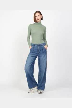 Gang Weite Jeans - 94SILVIA WIDE - Balloon Fit Jeans - Modische Damenjeans - Verkäufer: Schneider Fashion Store