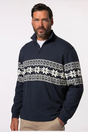 JP 1880 Sweatshirt JP 1880 Troyer Sweat Stehkragen mit Zipper - Verkäufer: Popken Fashion Group