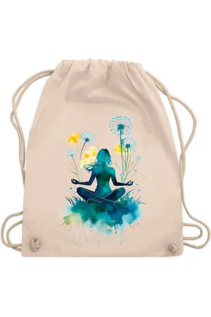 Youth Designz Turnbeutel "Yoga Frau" Baumwoll Tasche Turnbeutel, mit modischem Print - Verkäufer: EmDa Trading GmbH