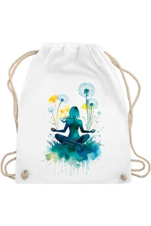 Youth Designz Turnbeutel "Yoga Frau" Baumwoll Tasche Turnbeutel, mit modischem Print - Verkäufer: EmDa Trading GmbH