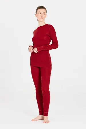 Whistler Thermohose Cerro W Merino Wool Baselayer Set Sun-Dried Tomato - Verkäufer: Sport Ehnert