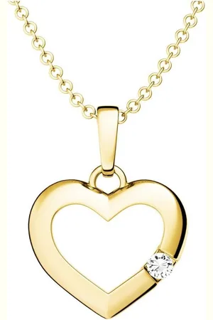 Amoonic Herzkette Halskette Damen Silber 925 Kette mit Herzanhänger und Zirkoniastein (inkl. Schmucketui), Echte Herz Silberkette Gold Rosegold vergoldet Geschenk Freundin - Verkäufer: