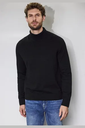 Street one Rollkragenpullover aus reiner Baumwolle