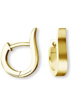 Amoonic Klappcreolen Klassische Creolen Silber 925 Ohrringe Klappcreolen Geschenk Damen (inkl. Schmucketui), Creolen in Silber, Gold oder Rosegold vergoldet Geschenk Freundin - Verkäufer: