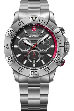 Wenger Quarzuhr 01.0643.123 Herrenuhr Seaforce Chronograph 43mm 20ATM 01.0643.123 Herrenuhr Seaforce Chronograph 43mm 20ATM - Verkäufer: Timeshop24