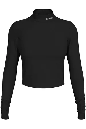 Calvin Klein Crop-Top MILANO LOGO ELASTIC TOP mit Logodruck