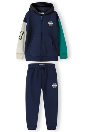 Minoti Jogginganzug Jogginganzug mit Kapuzensweatshirt mit Reißverschluss (2y-14y) - Verkäufer: