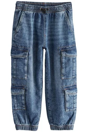 Next Cargojeans Cargo-Jeans im Ballonschnitt mit Elastikbund (1-tlg) - Verkäufer: Germany GmbH