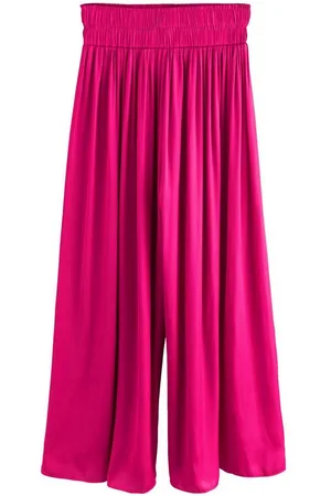 Next Palazzohose Glänzende Satinhose mit weitem Bein (1-tlg) - Verkäufer: Germany GmbH