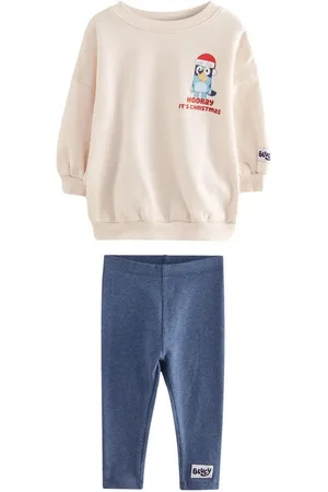 Next Langarmshirt & Leggings Bluey Sweatshirt und Leggings im Set (2-tlg) - Verkäufer: Germany GmbH