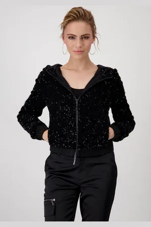 monari Kurzjacke mit Pailletten