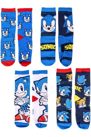Sonic The Hedgehog Socken SEGA (4-Paar) Geschenkset mit Spardose Gr.27-38 - Verkäufer: Starkids Licensed Brands and more