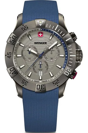 Wenger Quarzuhr 01.0643.126 Herrenuhr Seaforce Chronograph 43mm 20ATM 01.0643.126 Herrenuhr Seaforce Chronograph 43mm 20ATM - Verkäufer: Timeshop24