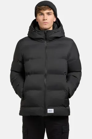 Khujo Steppjacke Silas2 Warme Herren Winterjacke mit großer Kapuze