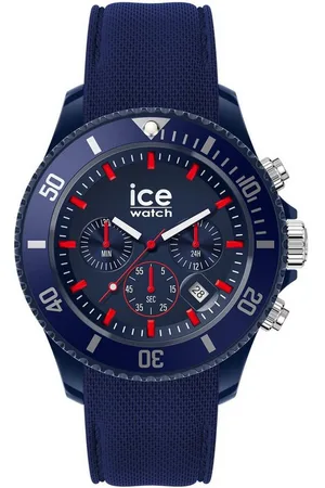 Ice-Watch Chronograph ICE Chrono 020622 Dark Blue Red - Verkäufer: zuhrzeit