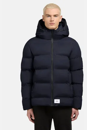 Khujo Steppjacke Silas2 Warme Herren Winterjacke mit großer Kapuze