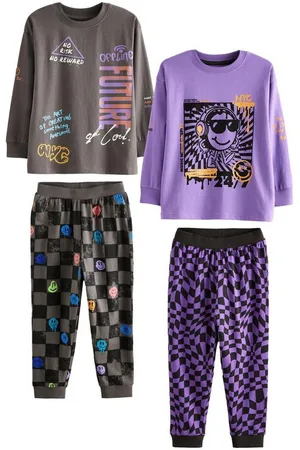 Next Pyjama 2er-Pack Schlafanzüge mit langen Ärmeln (4 tlg) - Verkäufer: Germany GmbH