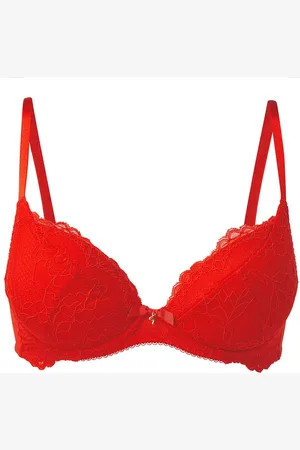 Gossard Dekolleté-BH Lace Push-Up BH Chilli Red (Push-Up, 1-tlg., Spitze/Netz) verführerisch sexy - Verkäufer: maria-dee