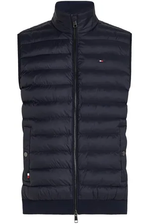 Tommy Hilfiger Steppweste MIX MEDIA VEST Rückenteil ungesteppt
