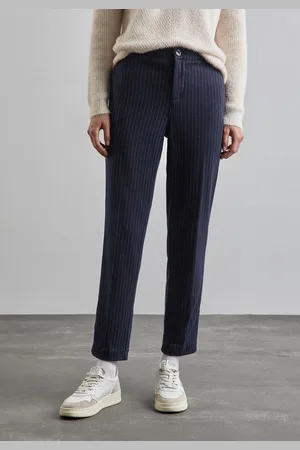 Street one Chinohose mit Nadelstreifenmuster