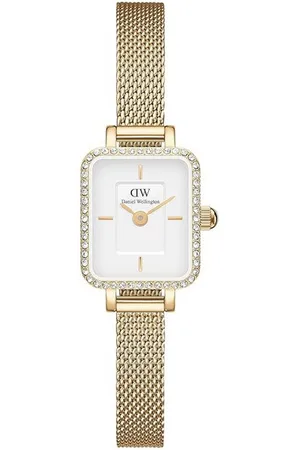 Daniel Wellington Quarzuhr Quadro Mini Lumine Bezel Gold, Quadro Mini Lumine Bezel Gold - Verkäufer: Juwelier Bektas e.K.