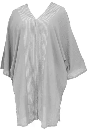 GURU-SHOP Longbluse Japan Style Tunika, Boho Kaftan, Kurzarm.. alternative Bekleidung - Verkäufer: