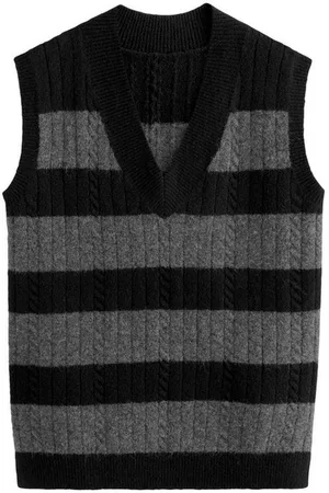 Next Stricktop Gestricktes Tanktop mit V-Ausschnitt (1-tlg) - Verkäufer: Germany GmbH