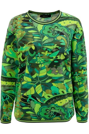 Aniston Sweatshirt mit extravagantem Druck im Batik-Dessin - NEUE KOLLEKTON