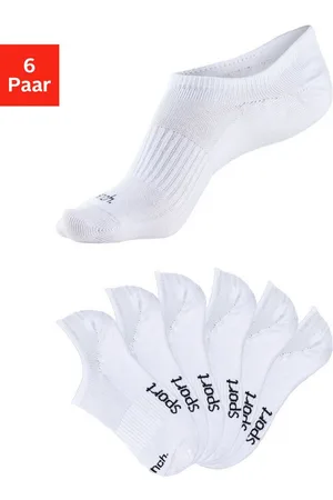 Bench Sneakersocken (Packung, 6-Paar) nicht sichtbar in Sneakern