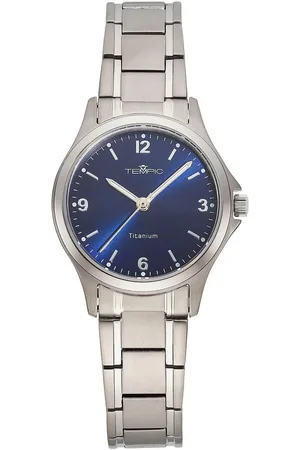 TEMPIC Titanuhr, Quarzuhr, Armbanduhr, Damenuhr, analog, Titanarmband