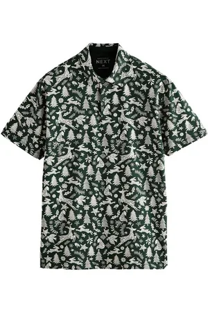 Next Poloshirt Polo-Shirt in weihnachtlichem Print (1-tlg) - Verkäufer: Germany GmbH