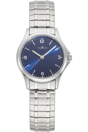 TEMPIC Quarzuhr, Armbanduhr, Damenuhr, analog, Flexband, Zugband