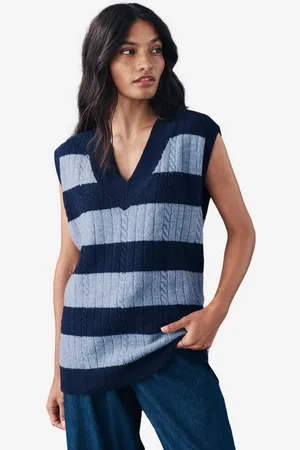 Next Stricktop Gestricktes Tanktop mit V-Ausschnitt (1-tlg) - Verkäufer: Germany GmbH