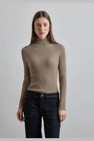 Street one Rollkragenpullover mit Rippstrick-Struktur