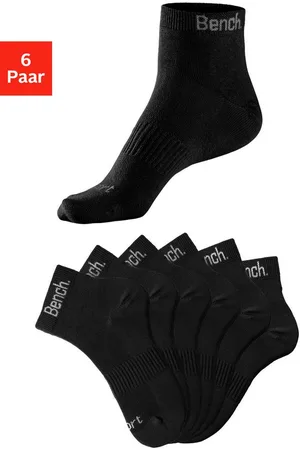 Bench Sportsocken (Packung, 6-Paar) mit antibakterieller Feuchtigkeitsregulierung