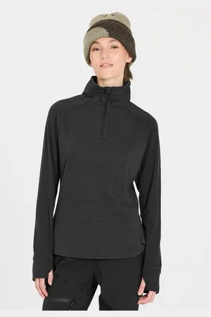 Whistler Funktionsshirt Kajsa mit wärmendem Stehkragen und Halbreißverschluss