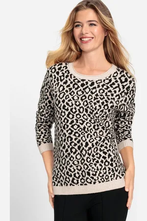 Olsen Rundhalspullover mit Animal-Print - Verkäufer: GUTEMARKEN
