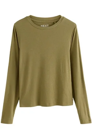 Next Langarmshirt Weiche, gerippte Langarmshirts mit Lyocell (1-tlg) - Verkäufer: Germany GmbH