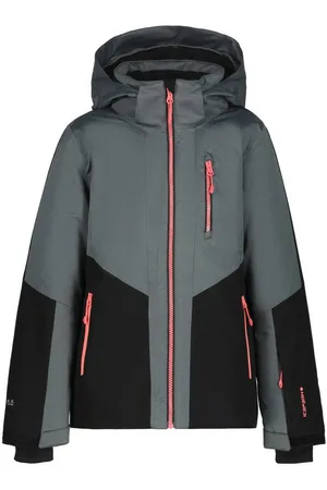 Icepeak Skijacke LANETT JR (1-St) mit dezenten Logoschriftzügen