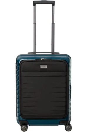 Titan Hartschalen-Trolley LITRON Frame mit Vortasche, Safeplus-Verschluss, 4 Rollen, Hartschalen-Koffer Made in Germany mit 10 Jahren Herstellergarantie