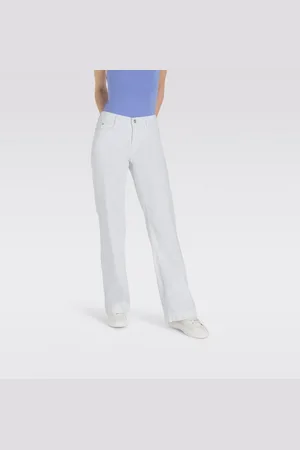 Mac Weite Jeans DREAM WIDE mit weitem Bein-Stretch