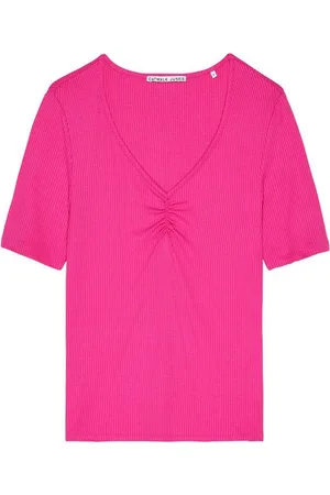 Catwalk Junkie T-Shirt – TS LUNA (V-Ausschnitt Ripptop) - Verkäufer: Schneider Fashion Store