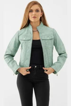 Bolongaro Lederjacke KELLY RACER Weiches Leder, gewalktes Finish, Panel-Details - Verkäufer: GoJungo GmbH